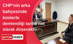 CHP’nin arka bahçesinde kimlerle demlendiği tarihe not olarak düşecektir